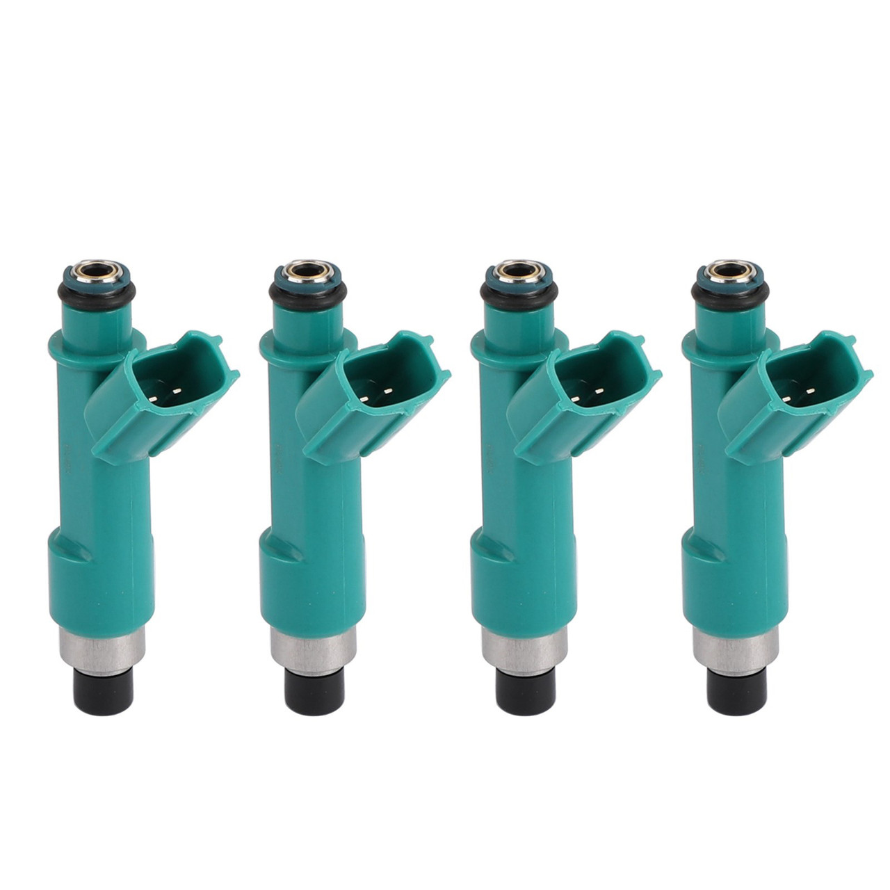 4Pcs Fuel Injectors Fits For Toyota RAV4 2.4L I4 04-08 Toyota Camry 2.4L I4 04-09 Toyota Solara 2.4L I4 06-08 Toyota Highlander 2.4L I4 06-07 Scion tC 2.4L I4 2010