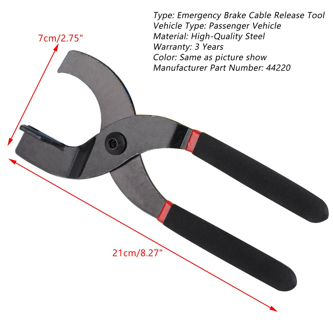 °T 44220 Emergency Brake Cable Release Tool Fits For Servicing Rear