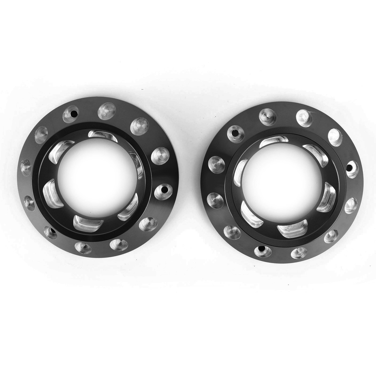 Billet Aluminum Black Exhaust End Caps Pair Fits for Ducati Scrambler 1100 / Sport / Special / Pro 2018 2019 2020 Black