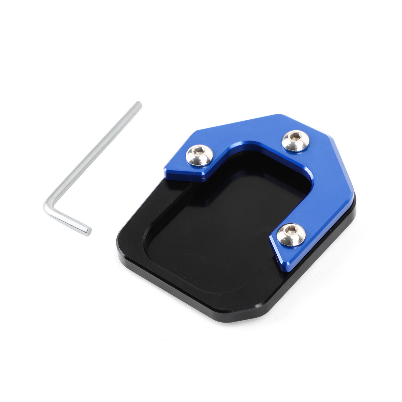 Kickstand Side Stand Extension Pad Fits For BMW C400X 2018-2021 BMW C400GT 2019-2021 Blue