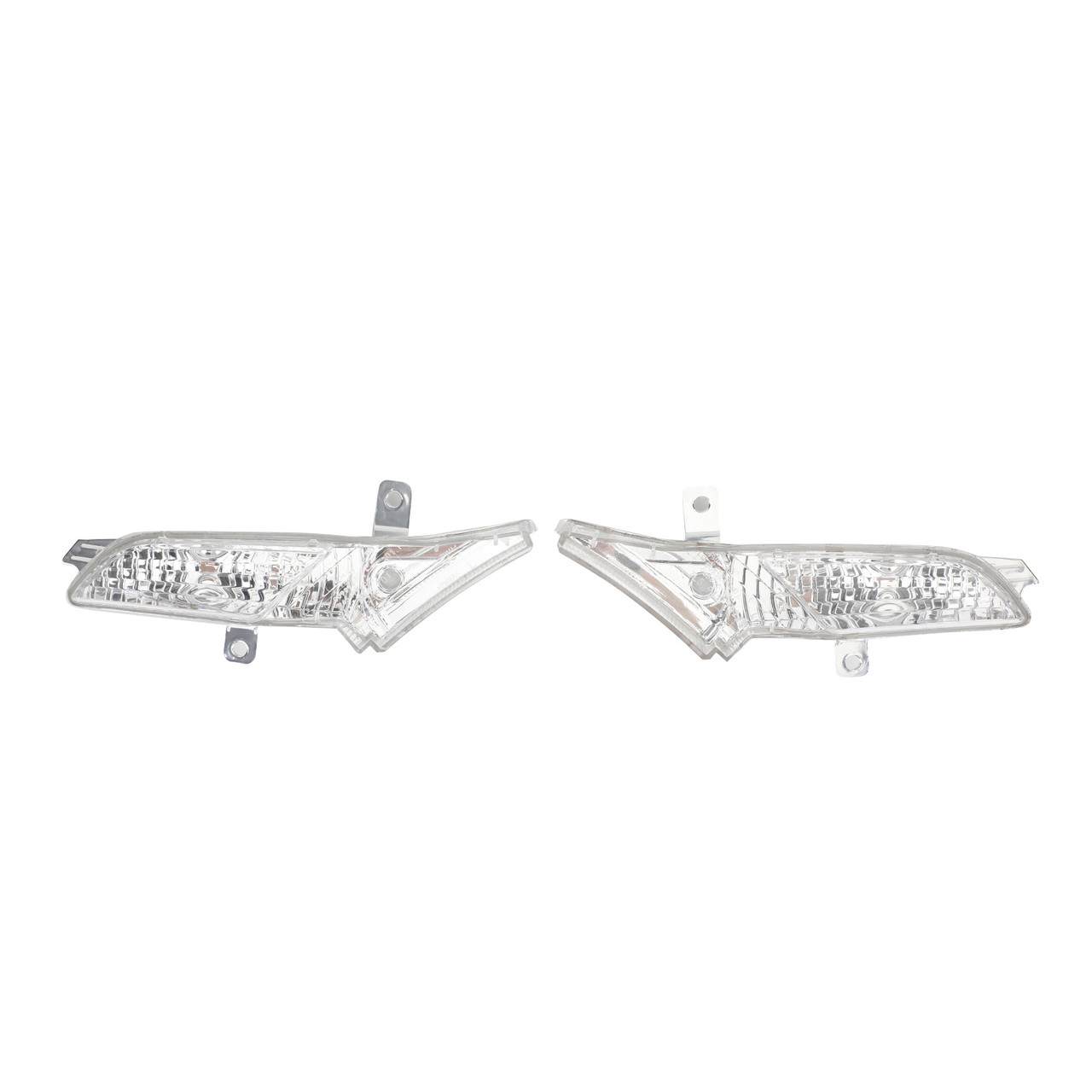 Pair Right+Left Front Side Marker Light Fit For Porsche Cayenne 2008-2010 Clear