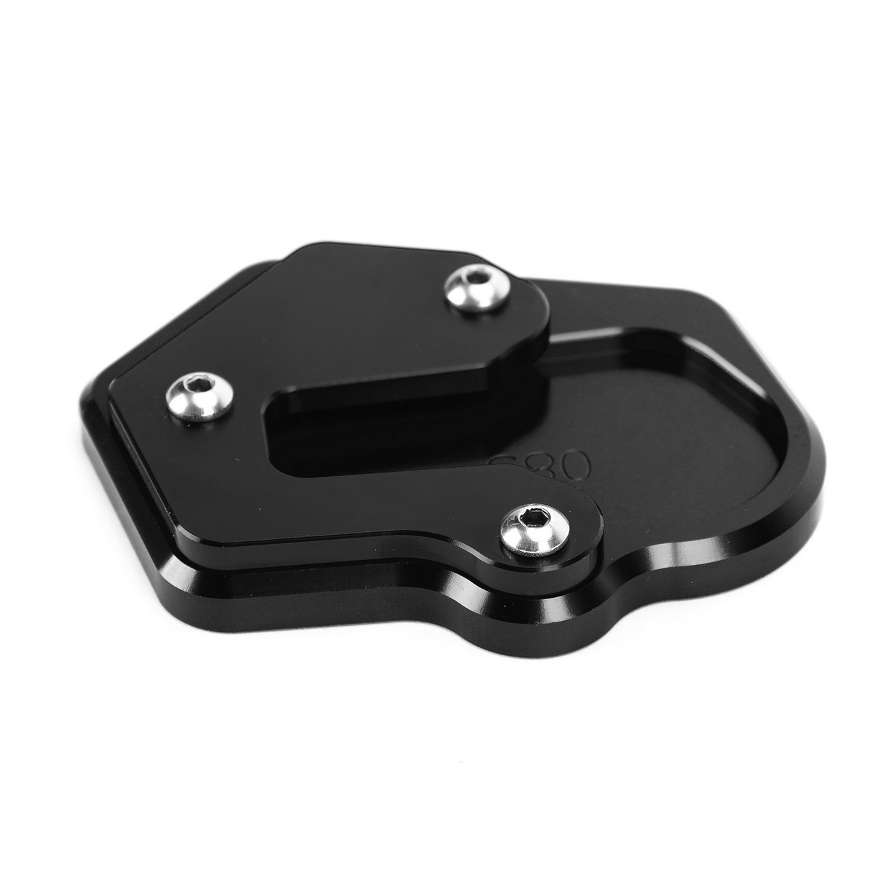 Kickstand Side Stand Extension Pad Fit For BMW F900R F900 R 2020 Black