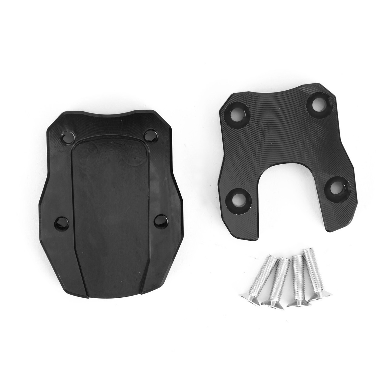 Kickstand Side Stand Extension Pad Fit For Honda ADV150 19-21 PCX 125 150 18-19 Black