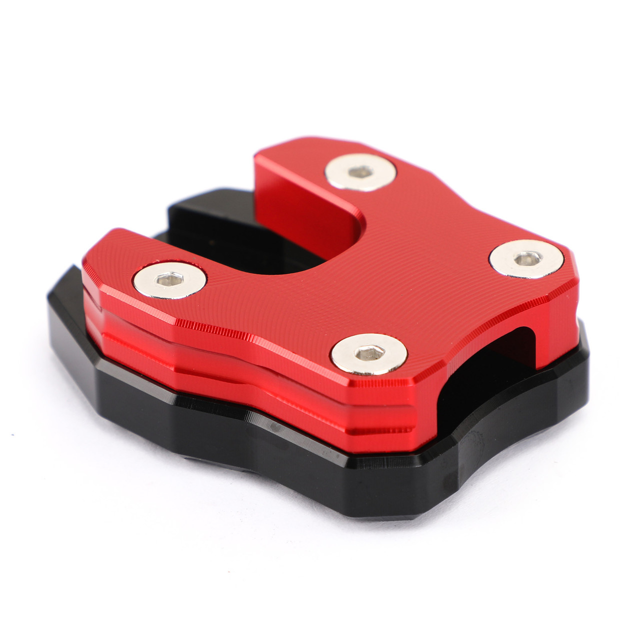Kickstand Side Stand Extension Pad Fit For Honda ADV150 19-21 PCX 125 150 18-19 Red