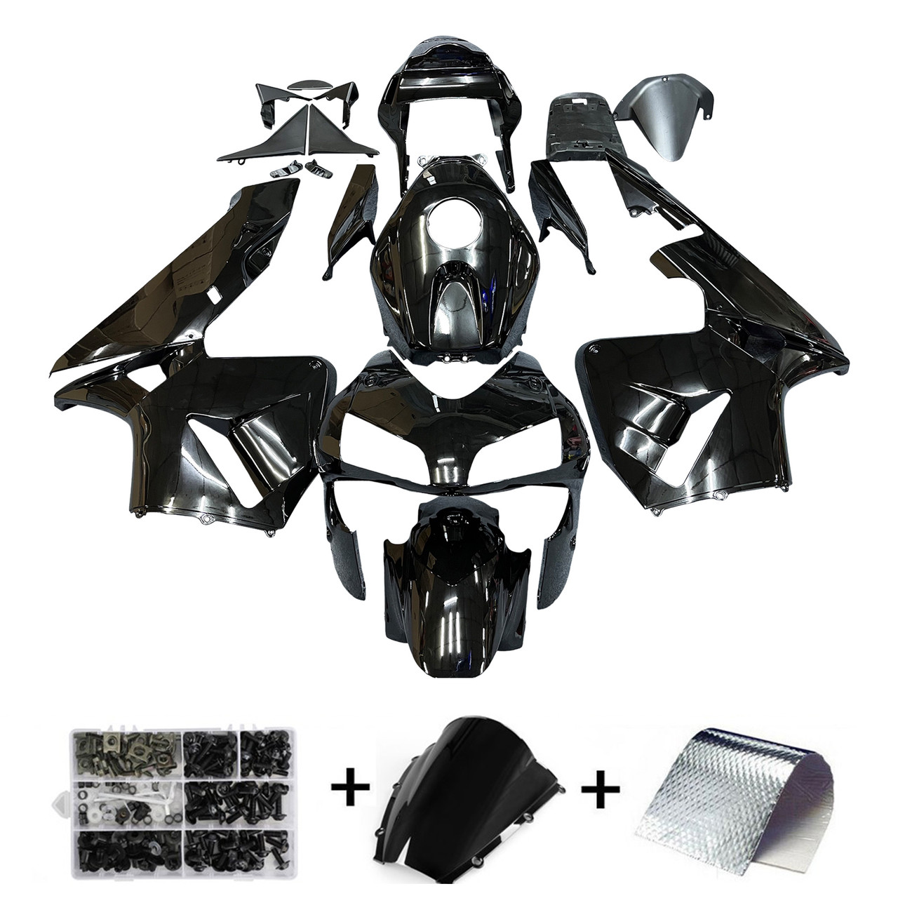 Amotopart Fairing Kit Bodywork ABS fit for Honda CBR600RR 2003