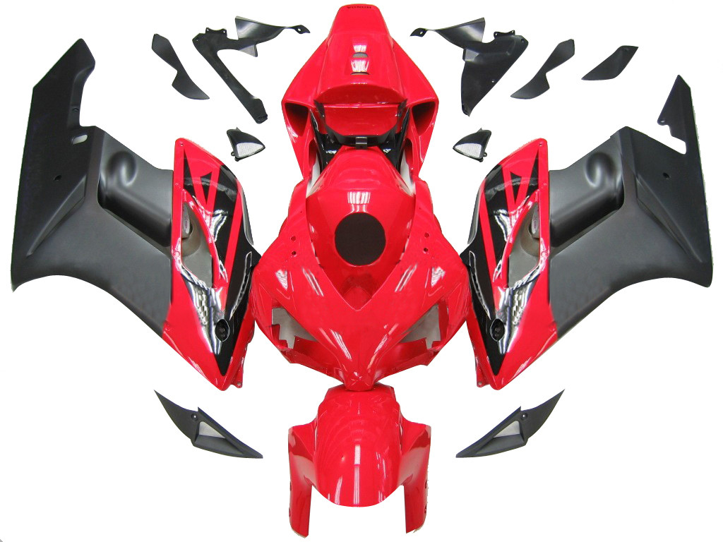 Fairing Kit Bodywork ABS Black Red fit for Honda CBR1000RR 2004 2005