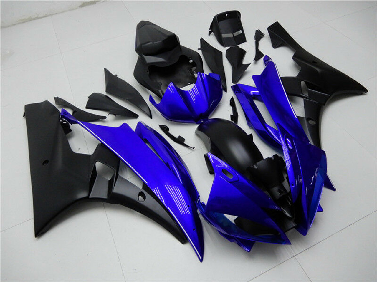 Fairing Injection Plastic Body Kit Fit For YAMAHA YZF-R6 2006 2007 Blue Black