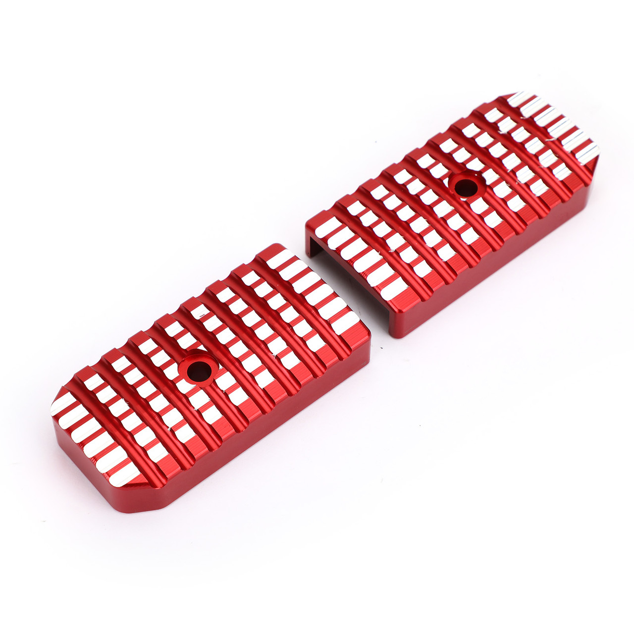 Aluminum Foot Pegs Footrests Covers Driver Pedal Fit For Honda Rebel CMX 300 500 2017-2021 Red