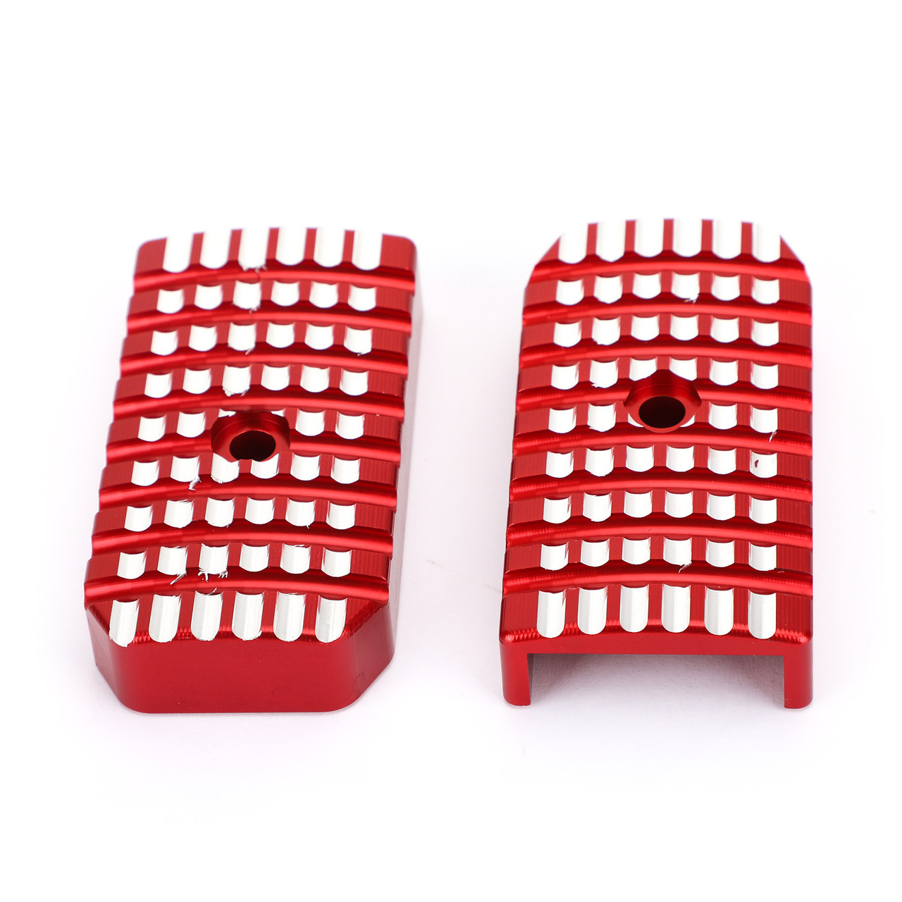 Aluminum Foot Pegs Footrests Covers Driver Pedal Fit For Honda Rebel CMX 300 500 2017-2021 Red