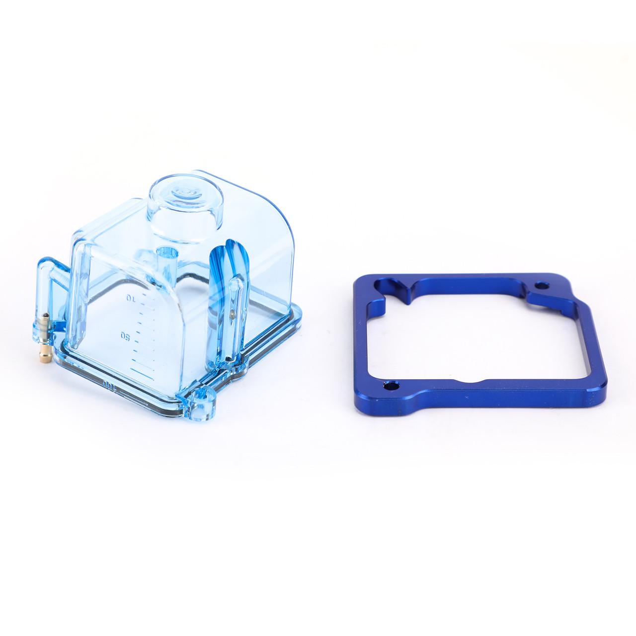 Carburetor Bottom Float Bowl Comp Chamber Oil Cup Fit For Keihin PE 24 26 28 30MM Blue