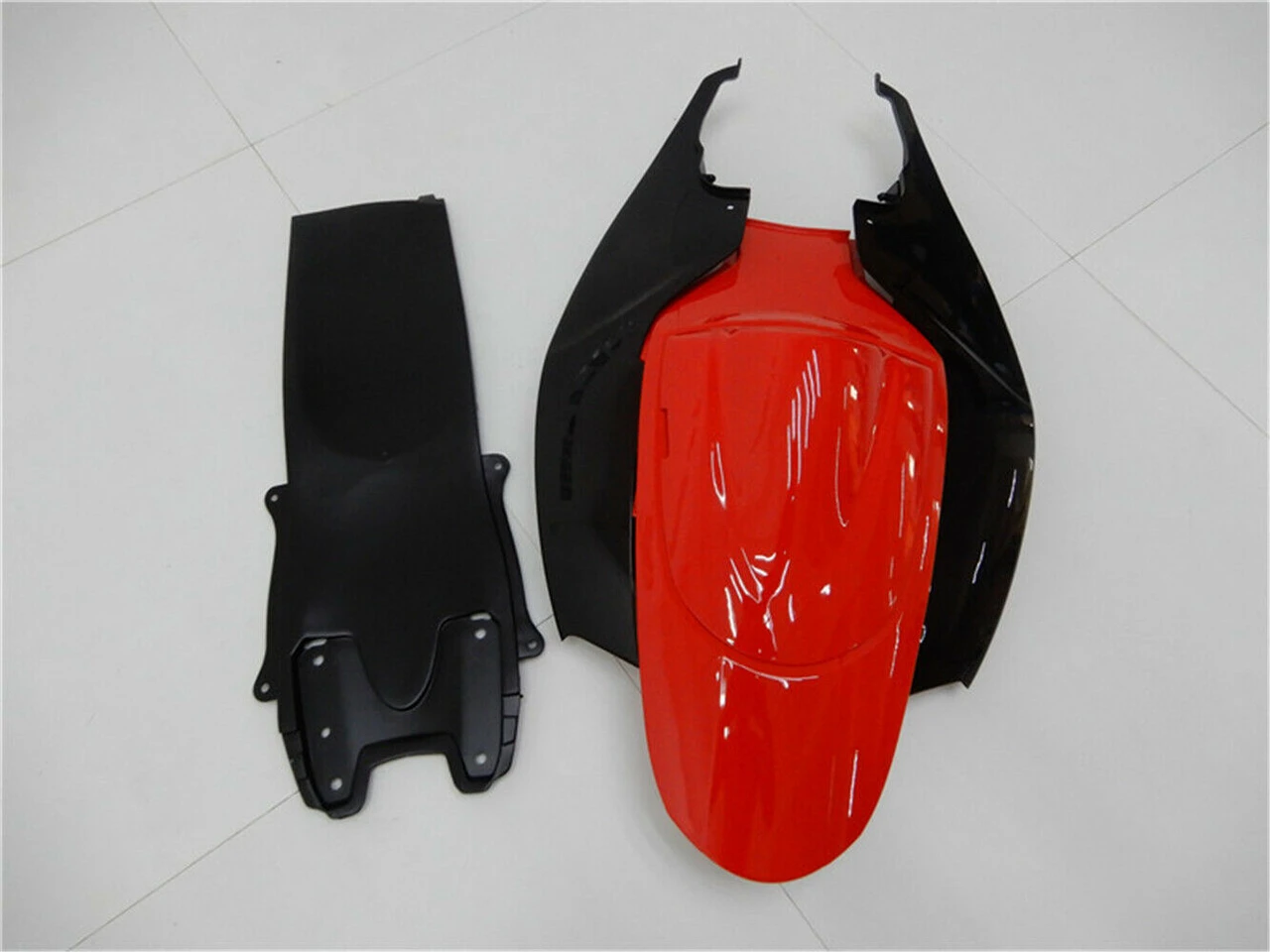 Fairing Injection Plastic Kit Red Black Fit For Suzuki GSXR600/750 2006-2007