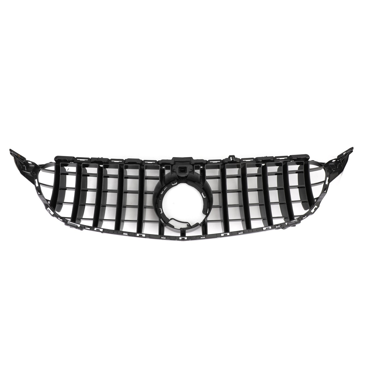 GTR Style Grill Grille W Camera Fit For Mercedes-Benz W205 C300 C250 AMG 2019