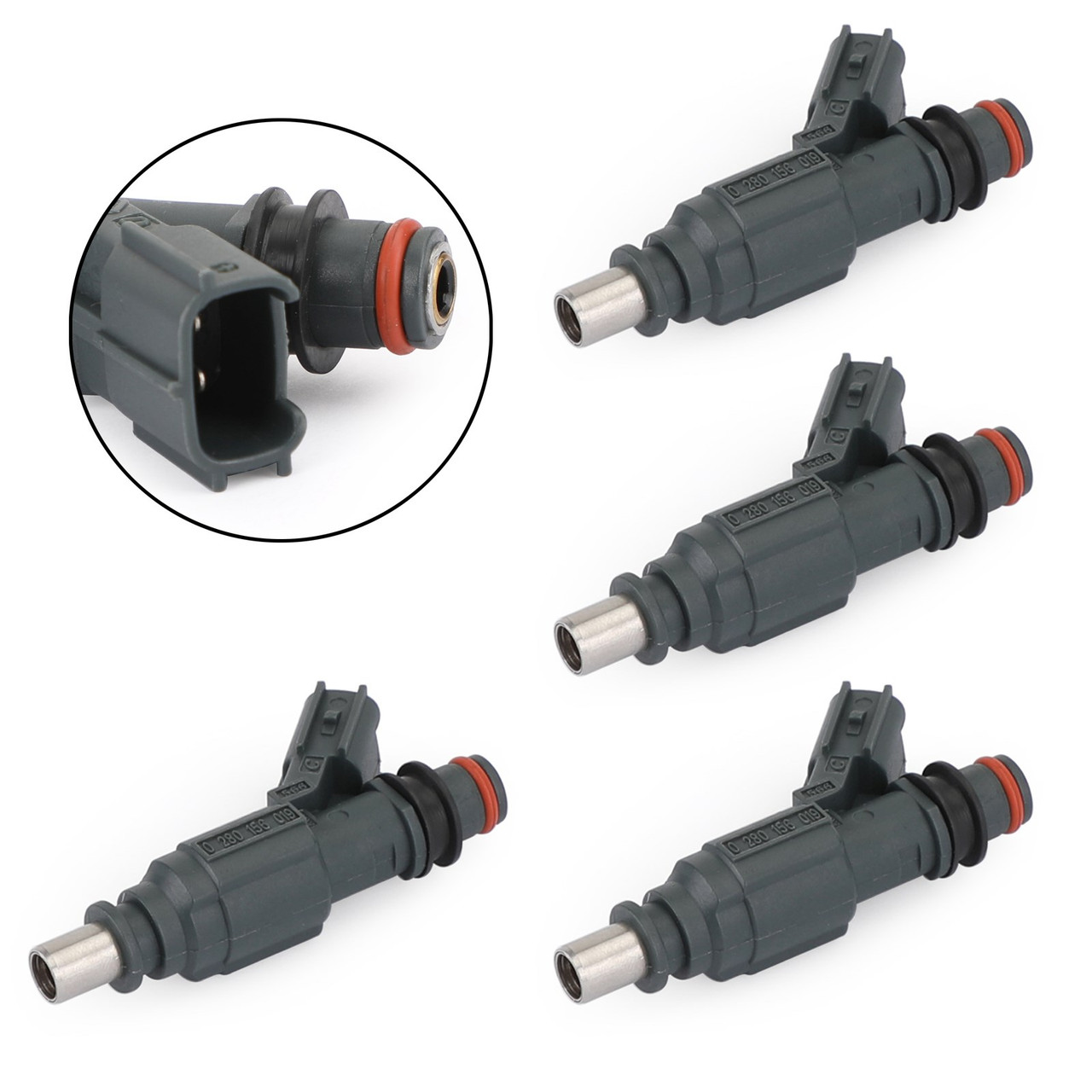 4pcs Fuel Injectors 0280155936 0280156019 232090D030 Fit For Toyota Corolla Auris Avensis