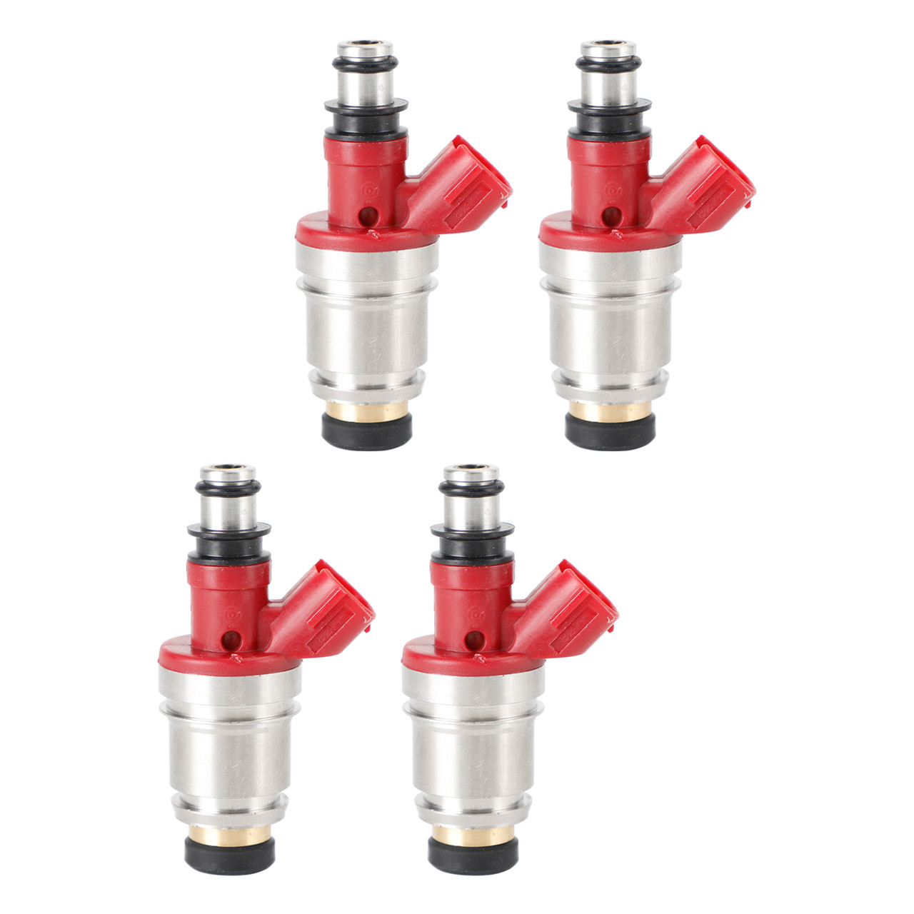 4Pcs Fuel Injector 15710-77EA0 842-12213 Fit For Honda Passport 2.6L 1994-1995