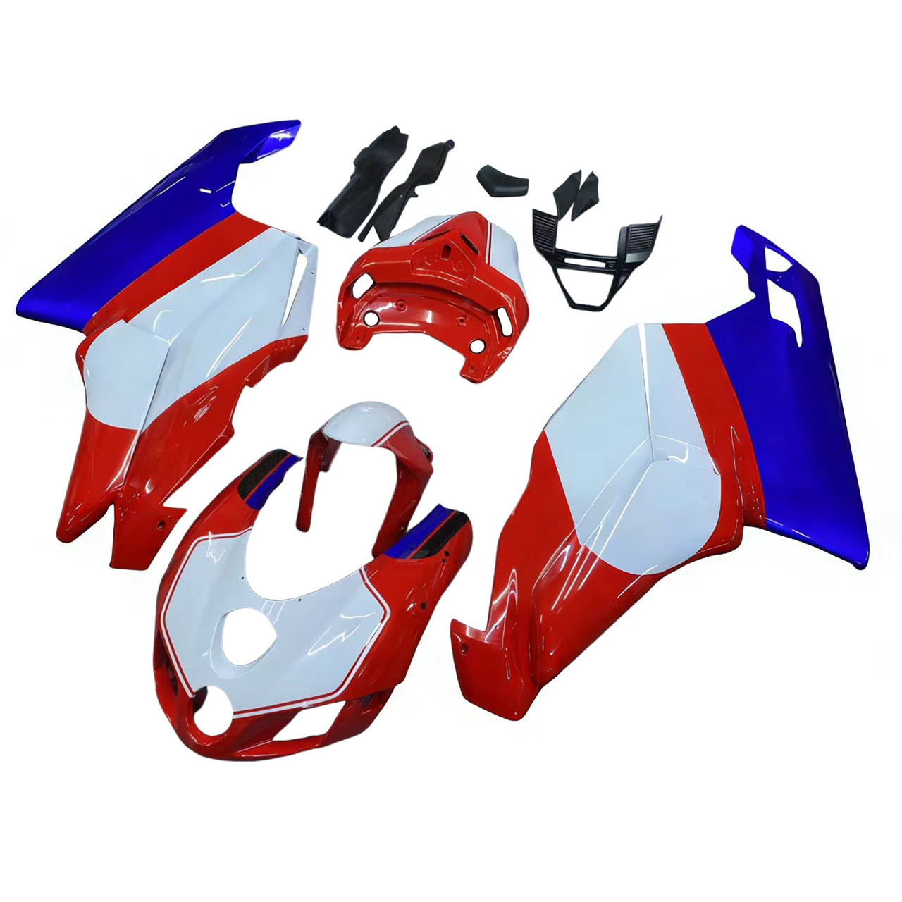 Amotopart 2005-2006 Ducati 999 749 Fairing Kit Shell Fairing Kit Red Blue