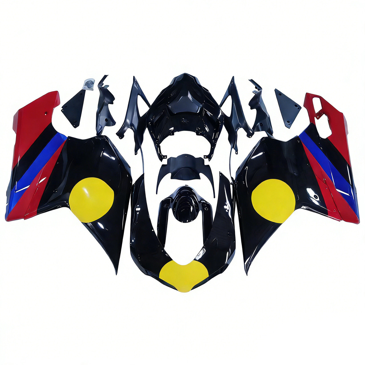 Fairing Kit Bodywork ABS fit For 2007-2011 Ducati 1098 1198 848 Black Red Yellow
