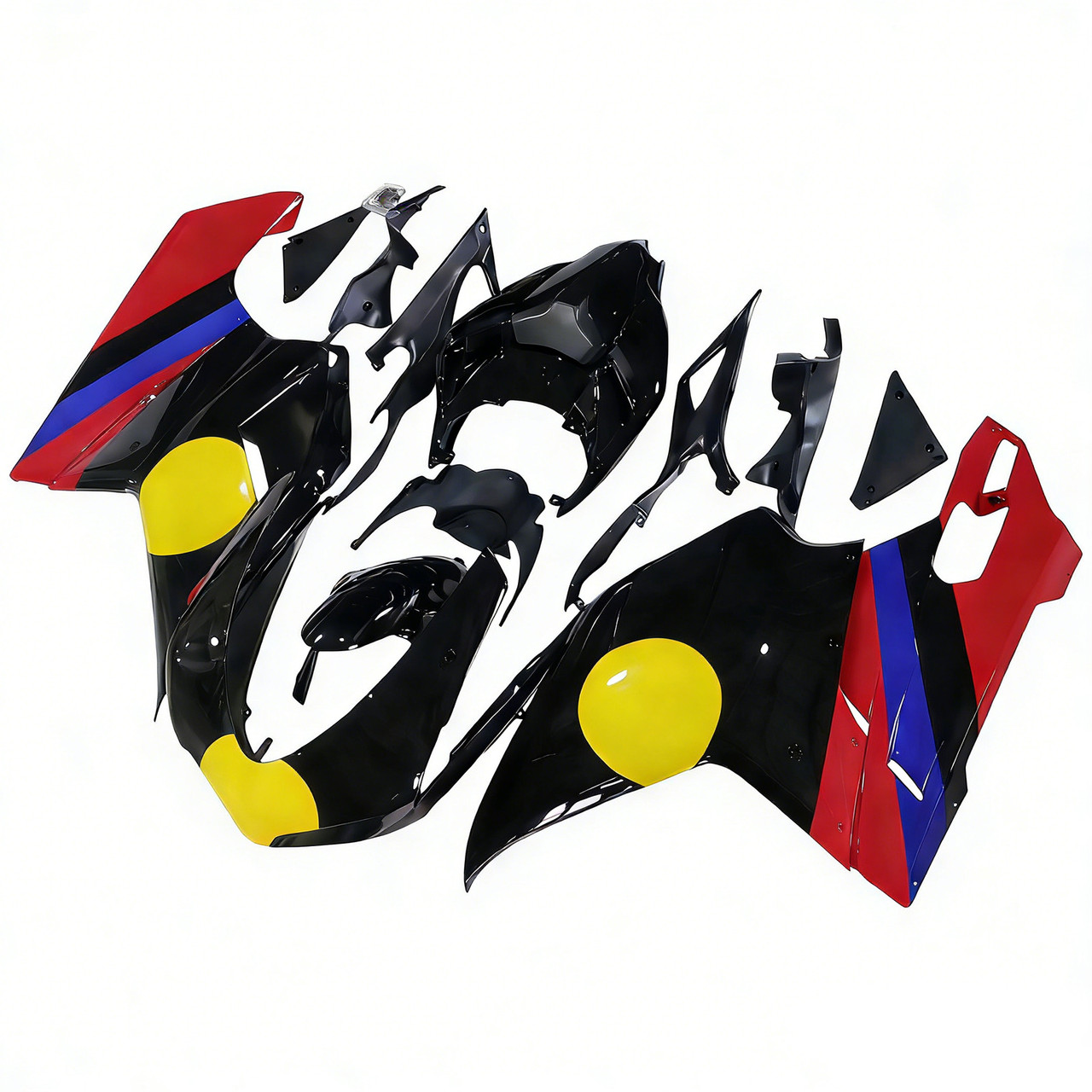 Fairing Kit Bodywork ABS fit For 2007-2011 Ducati 1098 1198 848 Black Red Yellow