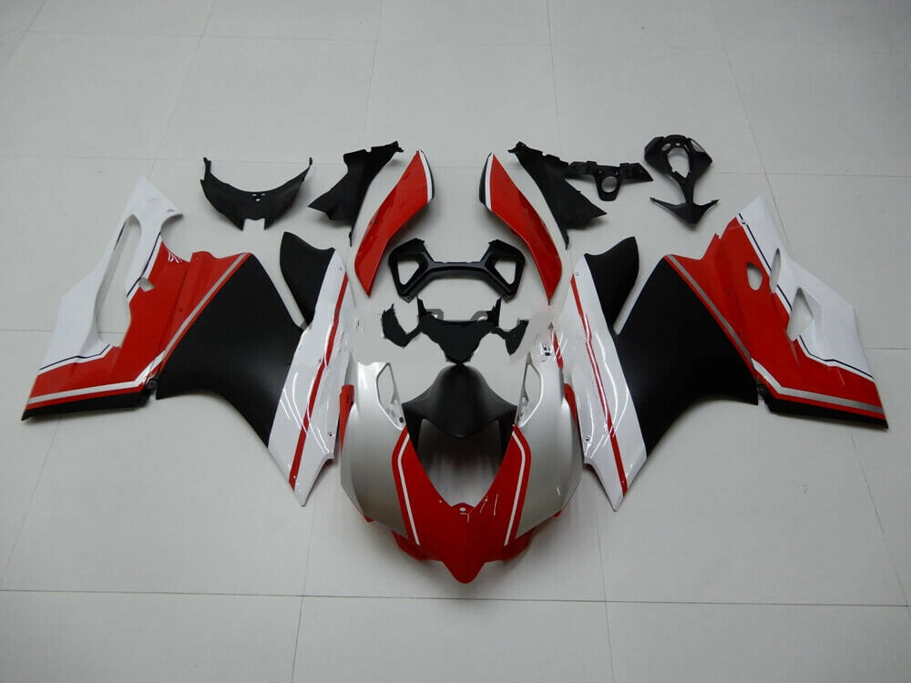 Amotopart 2012-2015 Ducati 1199 899 Red White Black Injection Body Cover Fairing Kits