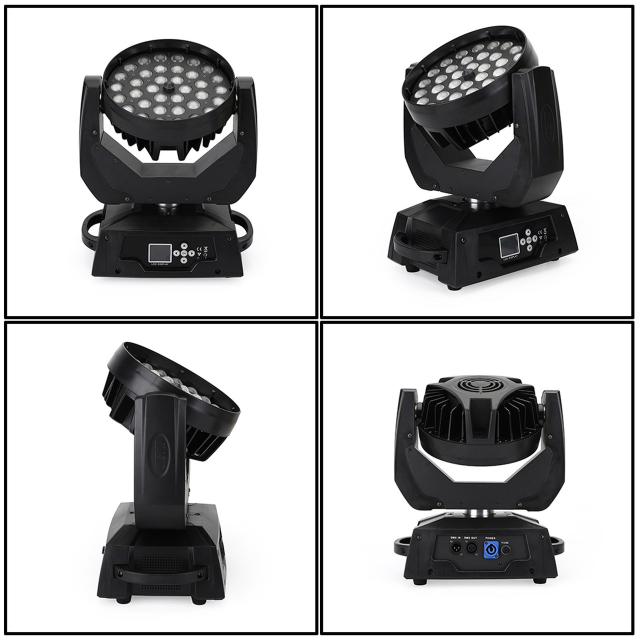 36 x 10W RGBW 4in1 LED Zoom Moving Head 360W Wash Stage Light DMX 15CH DJ Party