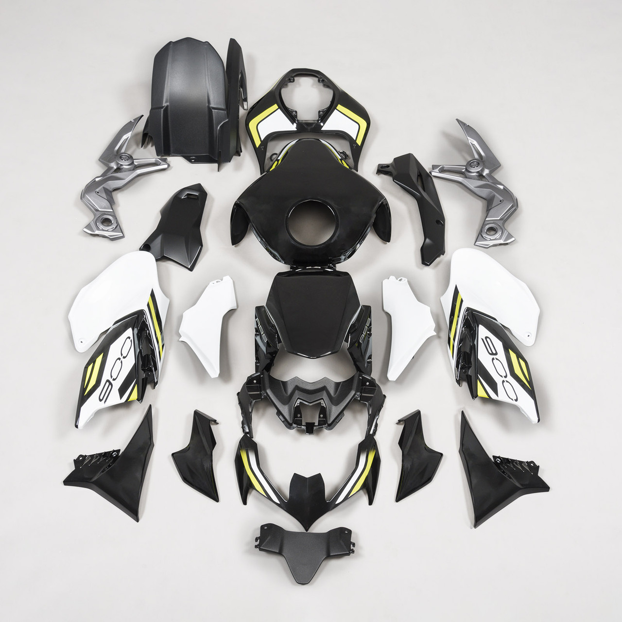 Amotopart Fairing For 2020-2023 Kawasaki Z900 Black Silver White ABS Injection Bodywork Fairing Kit