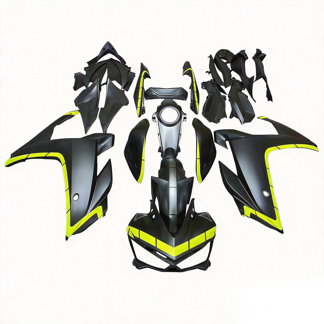 Amotopart Fairing Bodywork fit For 2014-2018 Yamaha YZF-R3 2015-2017 R25 Injection Body Cover Fairing Kits