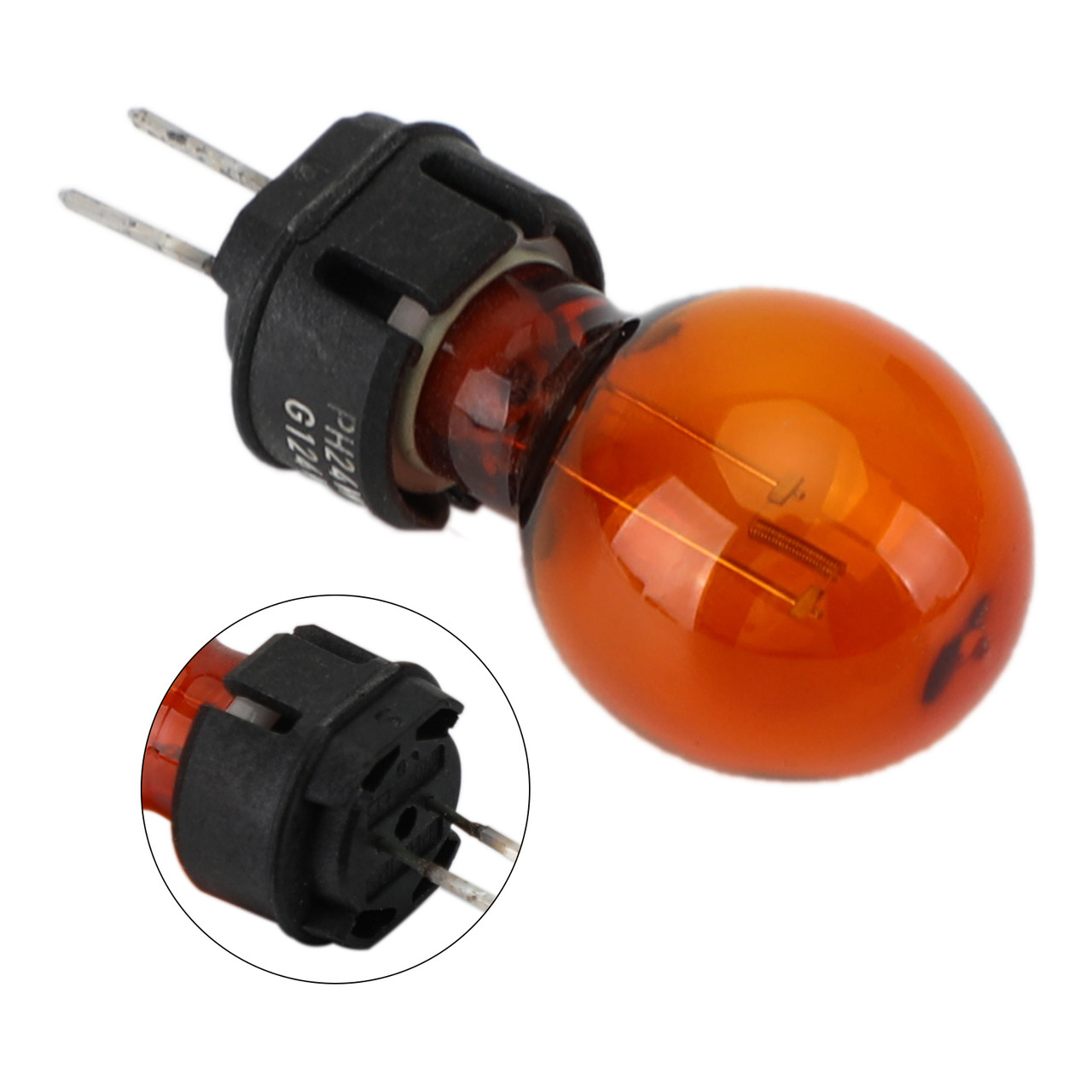 For Philips Turn Signal Bulb Double Needle Without Base 12V24W