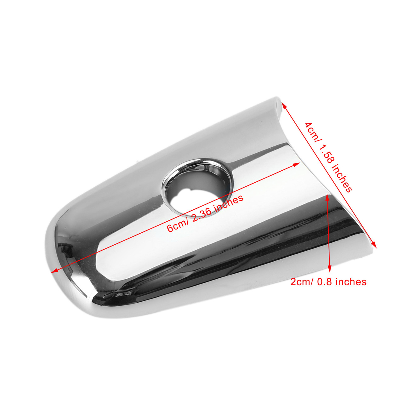 Chrome Door Handle Escutcheon 80646-1BA0A Fit for INFINITI QX60 QX70 QX80 14-19 INFINITI QX56 11-13