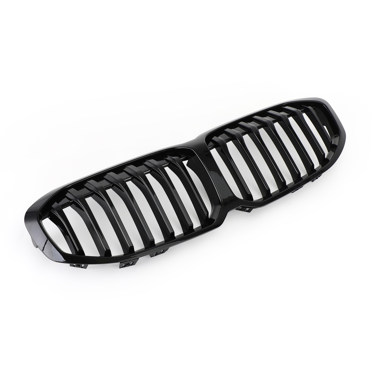 Gloss Black Front Replacement Hood Grille Fit BMW F40 1-Series 2019-2023