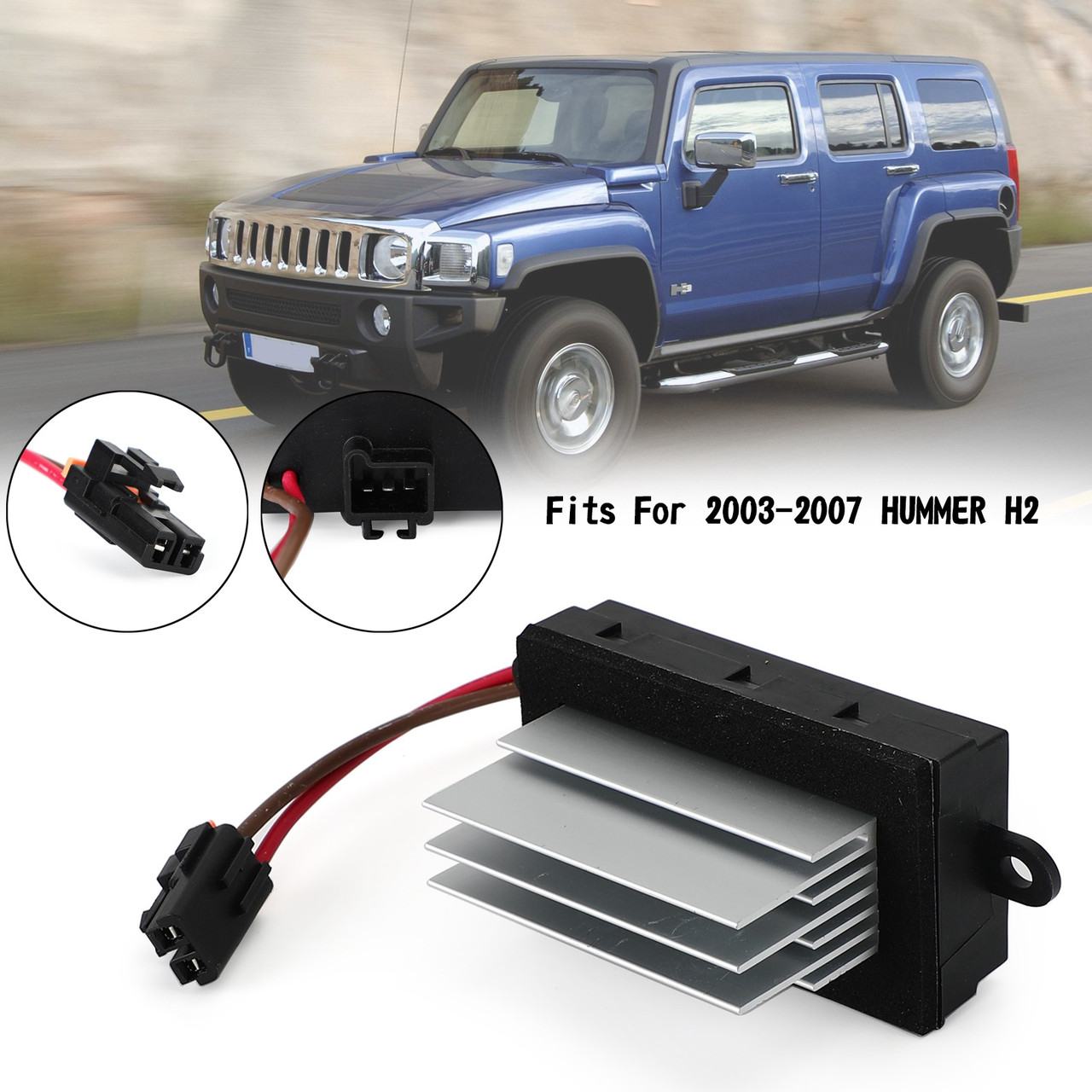 Blower Motor Resistor For HUMMER H2 Heater Blower Motor Fan 19331830 - View #5