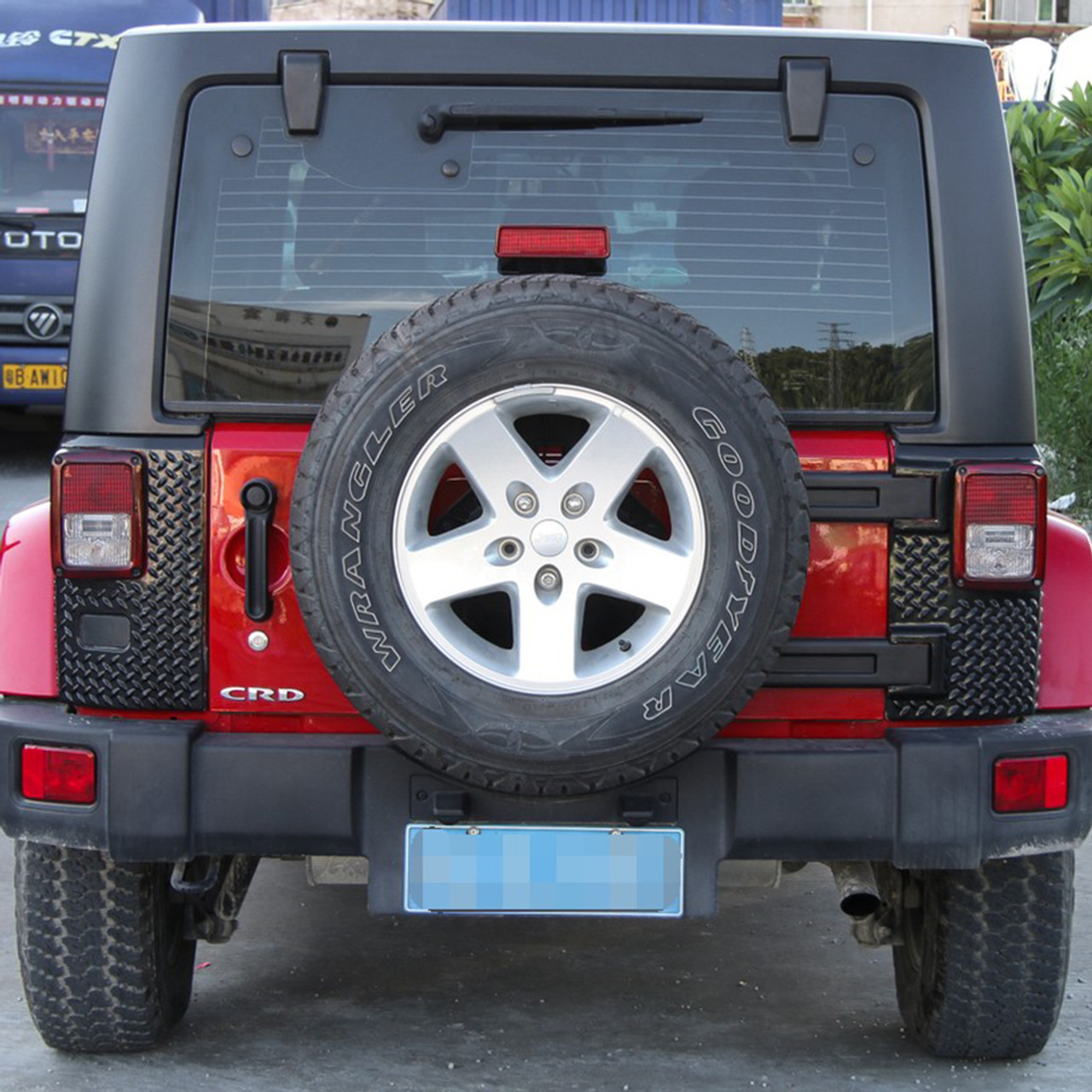 Wrangler JK 2007-2018 Rear Corner Guards Body Armor Corner Cover Black Generic Wrangler JK 2007-2018 Rear Corner Guards Body Armor Corner Cover Black Generic