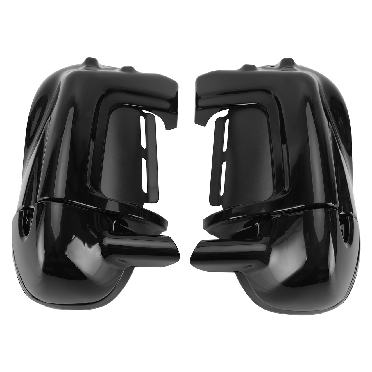 6.5" Speaker Box Pods Lower Vented Leg Fairings Fit for Harley touring models FLT, FLHT, FLHTCU, FLHRC, Road King 1983-2013