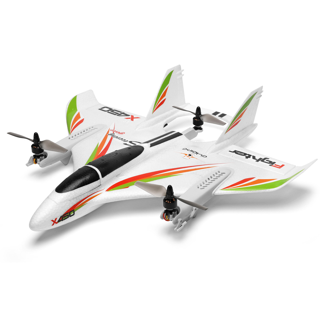 WLtoys XK X450 RC Airplane Brushless 2.4G 6CH 3D/6G LED Fixed Wing