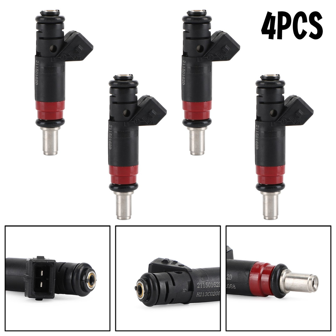 4PCS Fuel Injector Fit For Mercedes Benz Axor / Accelo / Bus / Atego / Atron from 2012