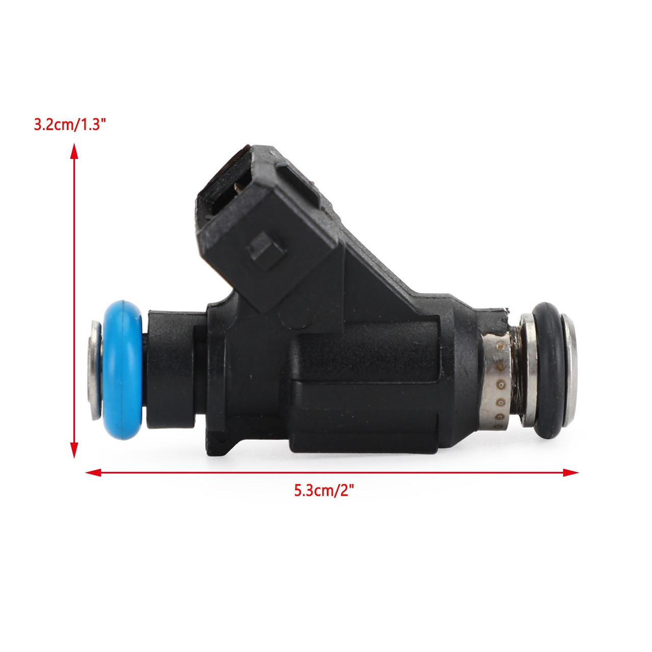 Fuel Injector 25335288 Fit For Mercury Mariner Outboard Motor 60HP 2002-2006 Black