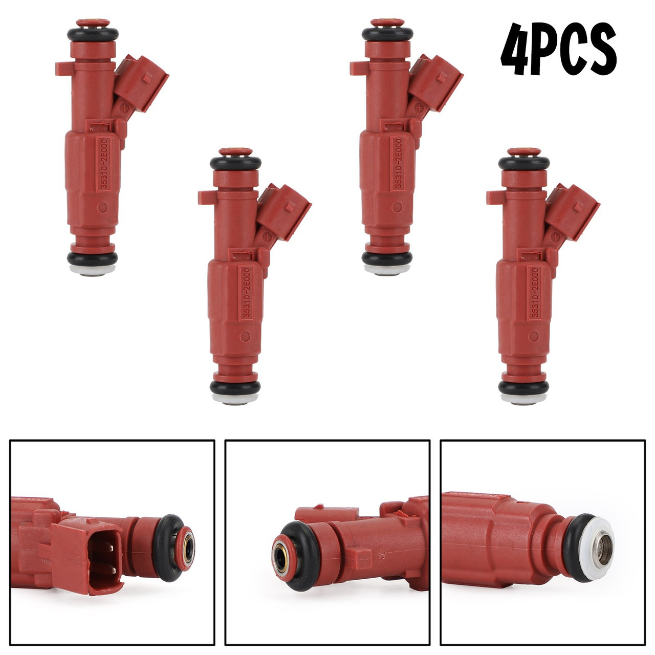 4PCS Fuel Injectors Fit For Kia Forte 1.8L 15 Hyundai Elantra 1.8L 11-15