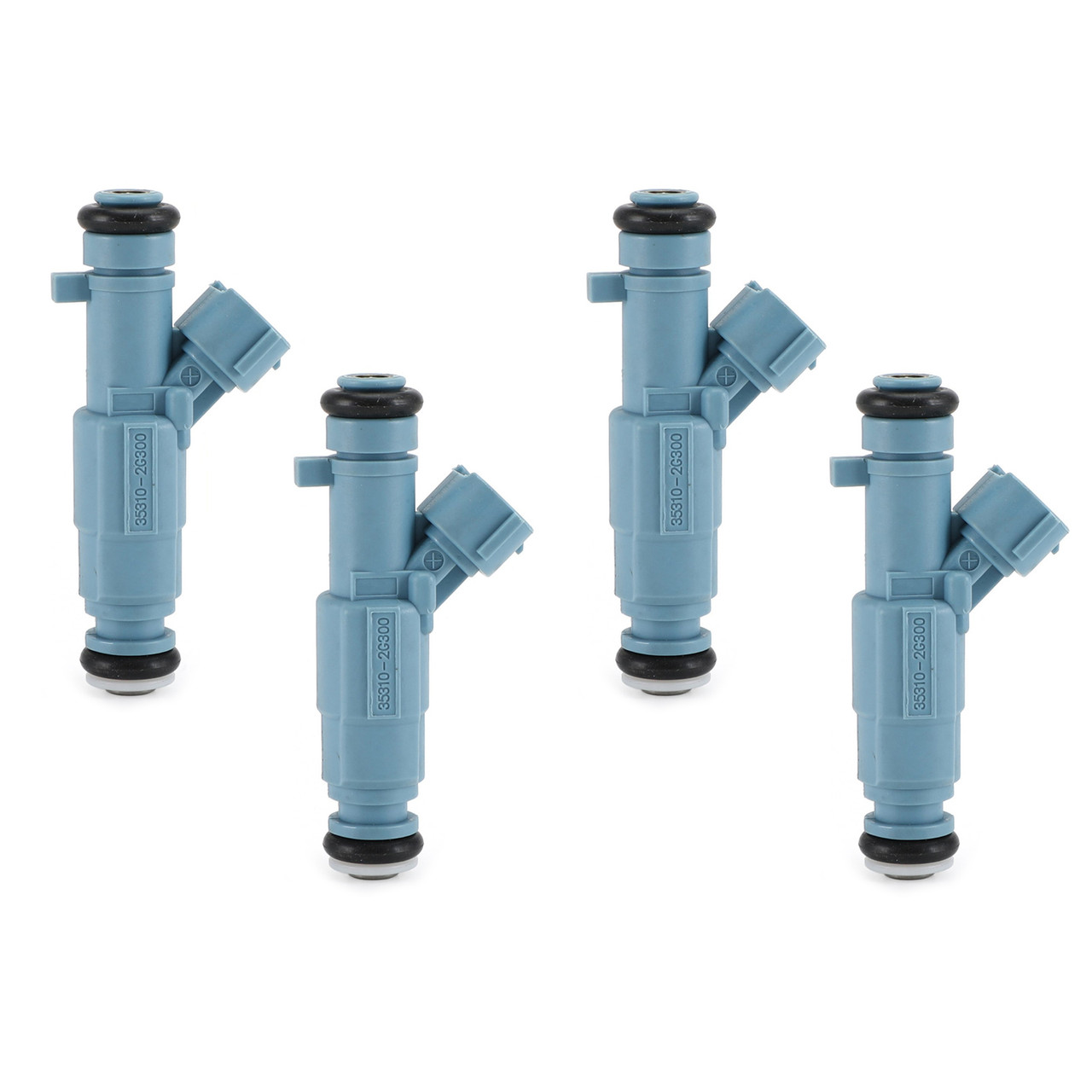 4PCS Fuel Injectors Fit For Kia Rondo LX Wagon 10 Hyundai Tucson GLS Sport Utility 10-13