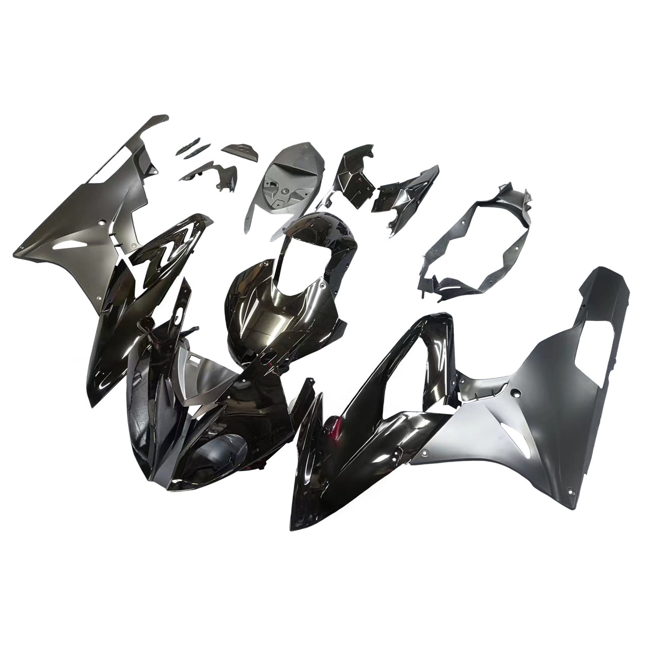Amotopart Fairings BMW S1000RR 2015-2016 Fairing Kit Bodywork Plastic Black