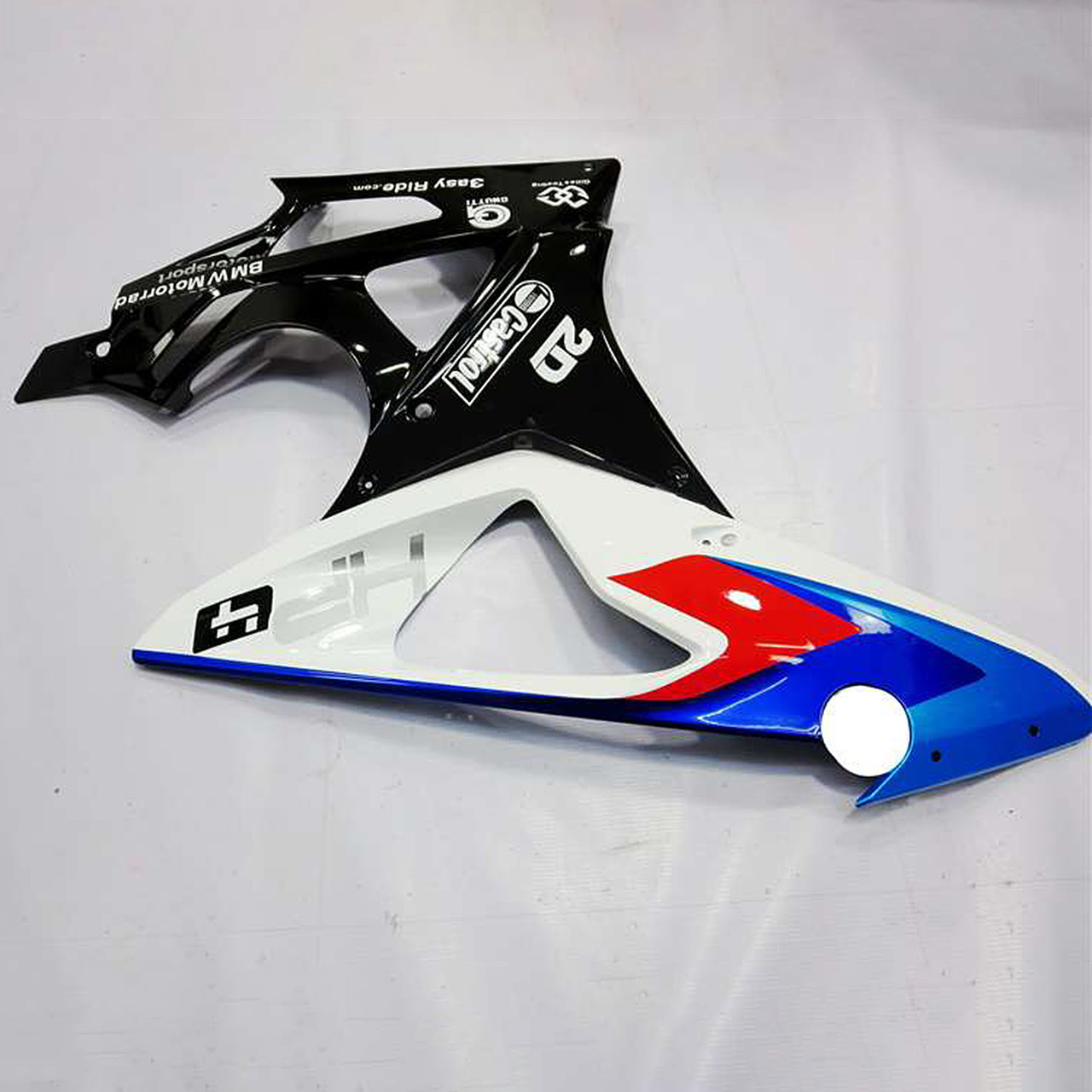 Fairings BMW S1000RR 2009-2014 Fairing Kit Bodywork Plastic White Black