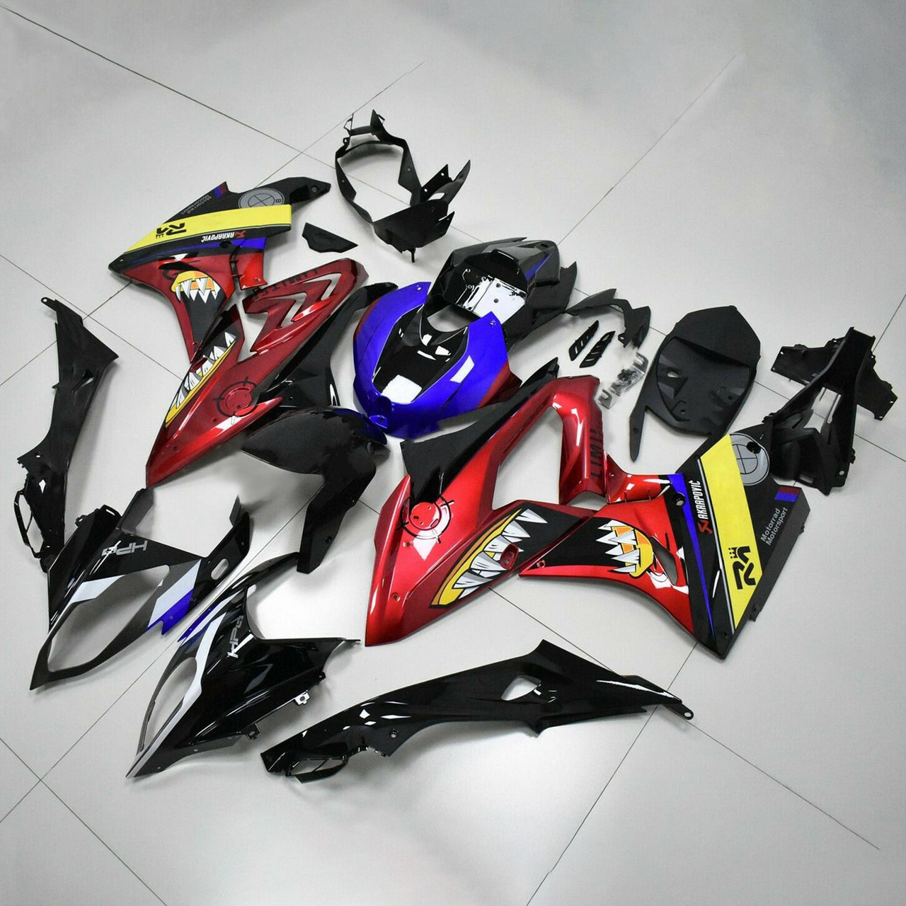 Fairings BMW S1000RR 2017-2018 Fairing Kit Bodywork Plastic Red Black