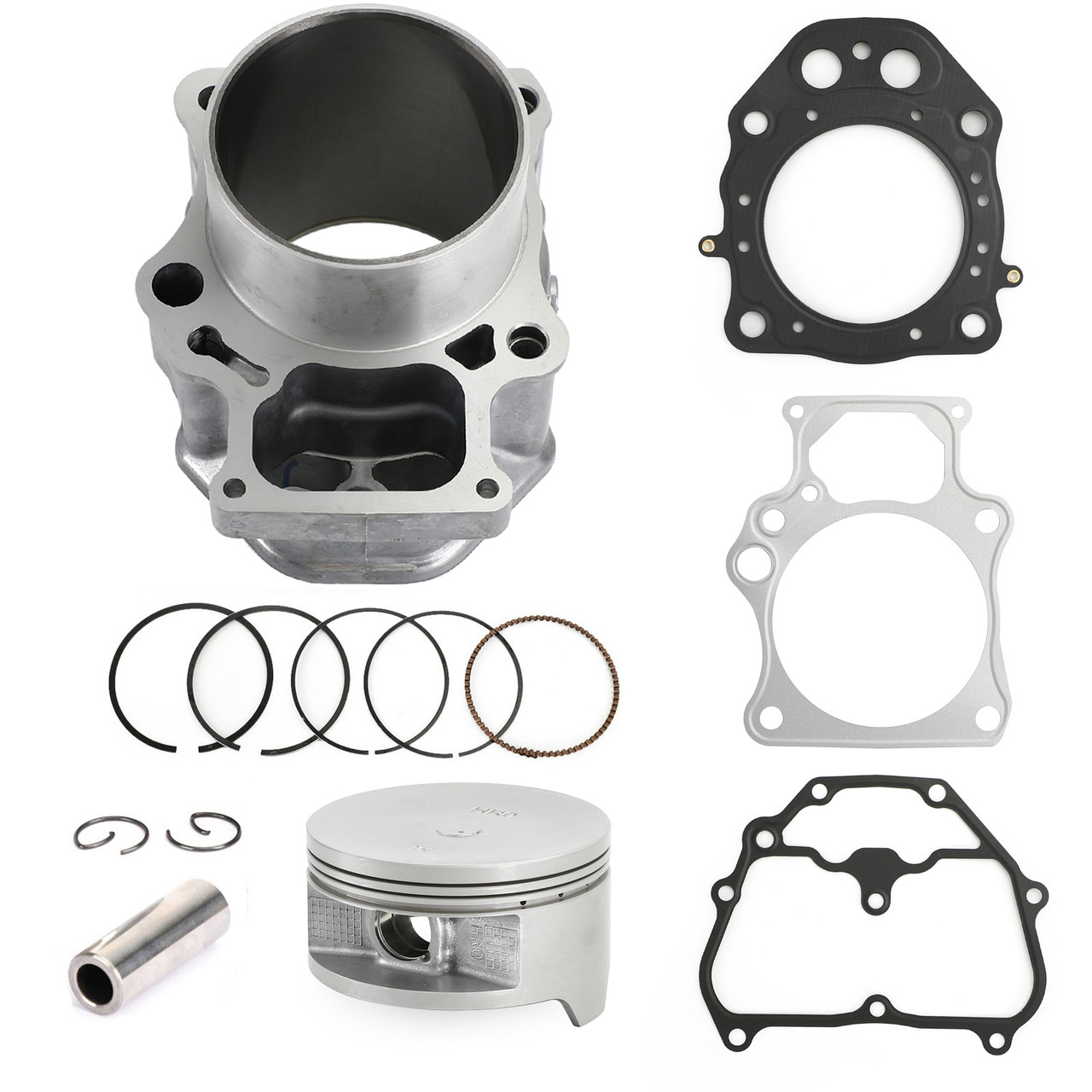 Cylinder Jug Piston Gaskets Fit for Honda TRX500 Fourtrax Foreman 500 12-19 Rubicon 15-19 SXS500M2 Pioneer 500 15-21