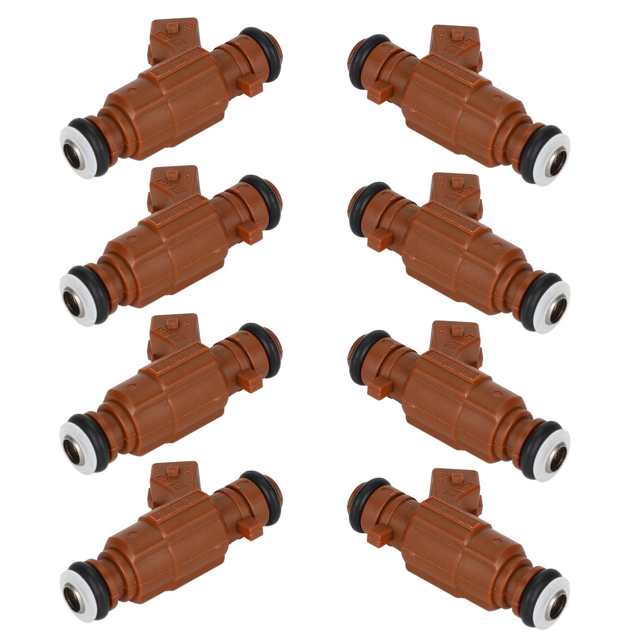 8pcs Fuel Injectors A1130780249 Mercedes-Benz S500 CLK500 01-06 E430 00-02 CLK500 03-06 5.0L 4.3L