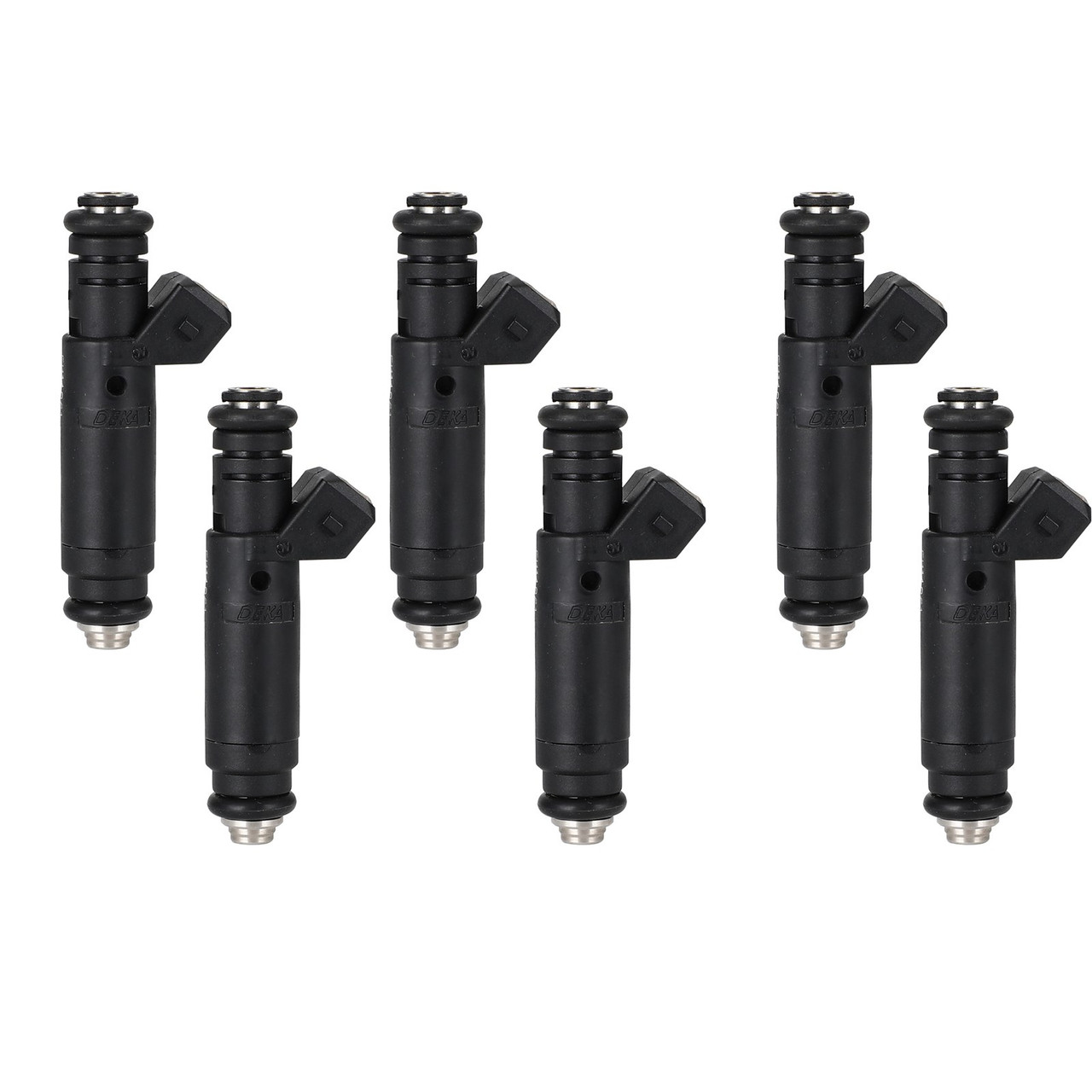 6pcs Fuel Injectors FI114961 Fit for BMW M3 01-06 735i 90-92 525iT 93 M6 87 Ford Mustang 94-04 Cherokee 88-95