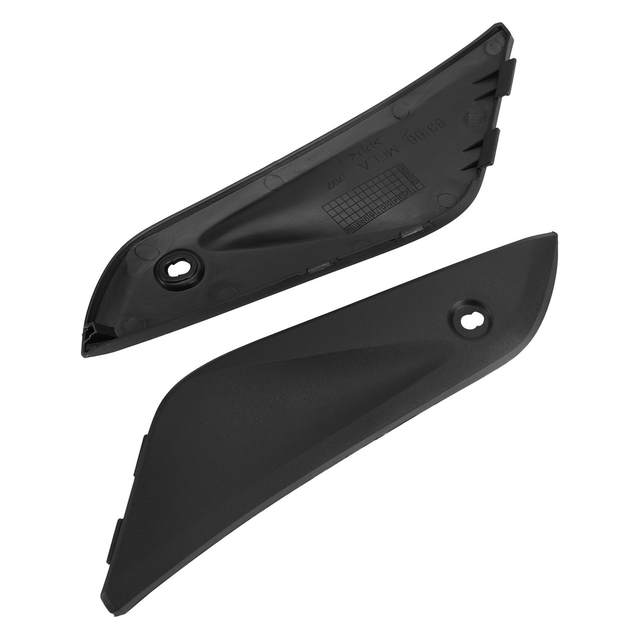 Gas Tank Side Panel Cover Fairing Fit For Honda CBR1000RR 2004-2007 Black