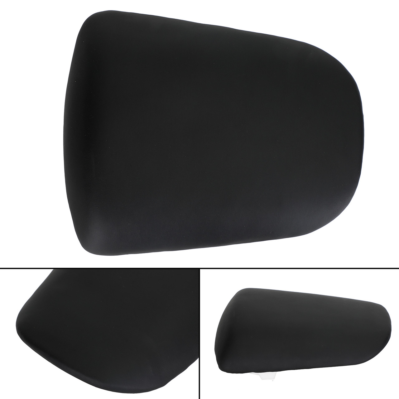 Rear Passenger Seat Cushion Pillion Pad Fit For Kawasaki Zx-6R Zx636 1998-2002 Black