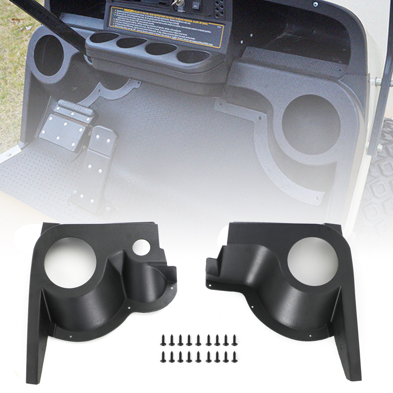 Golf Cart Speaker Pods Fit for Ezgo TxT models 1994-UP