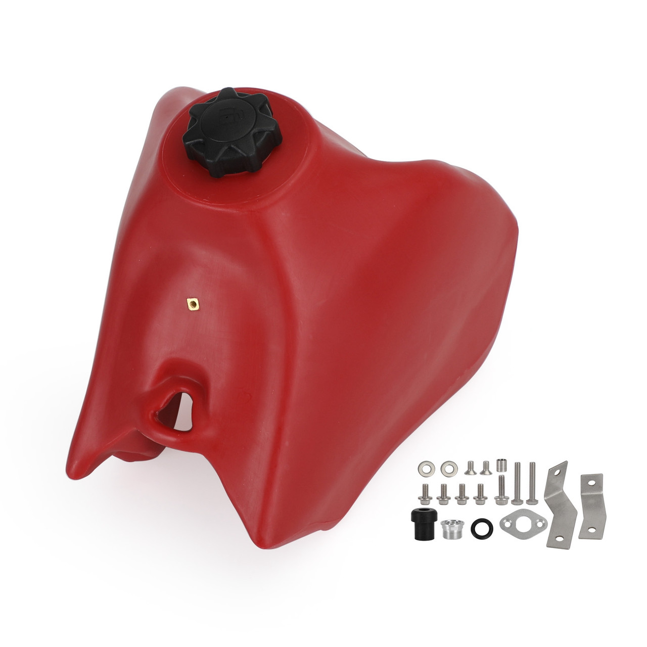 Plastic Fuel Tank 4.0 Gallon Fit for Honda XR650L 93-20 Red