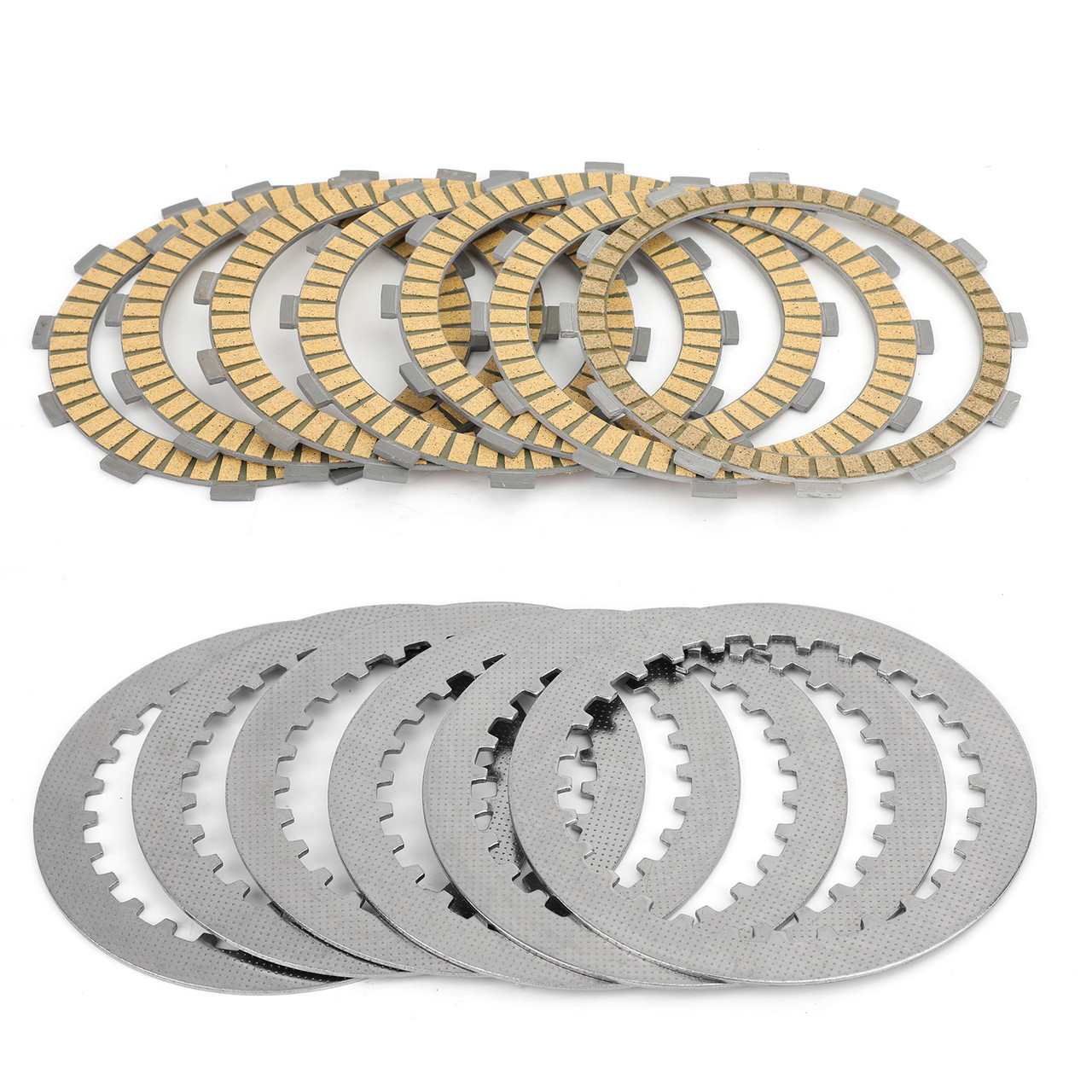 Clutch Plate Kit - Friction & Steel Plates Fit for Honda CB750F Seven Fifty 92-02 CB750 Nighthawk 750 91-03 22201-MT6-601