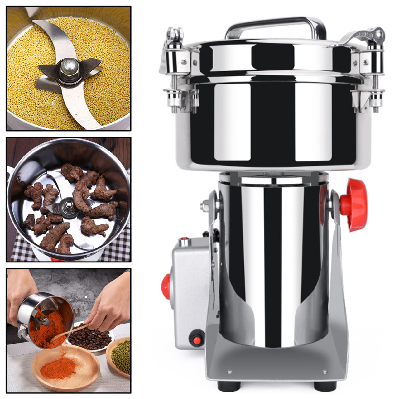 high speed dry masala grinder
