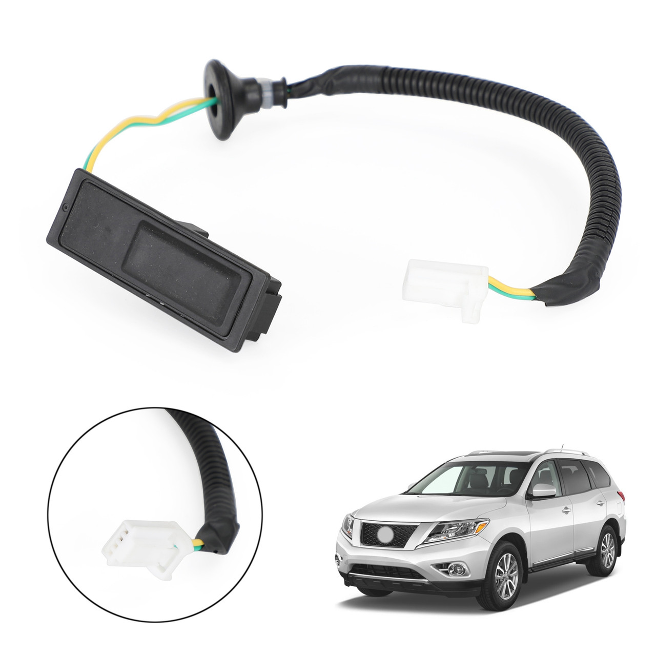 Trunk Lid Release Switch 25380-3JA0B Fit for Nissan Pathfinder 2013-2019