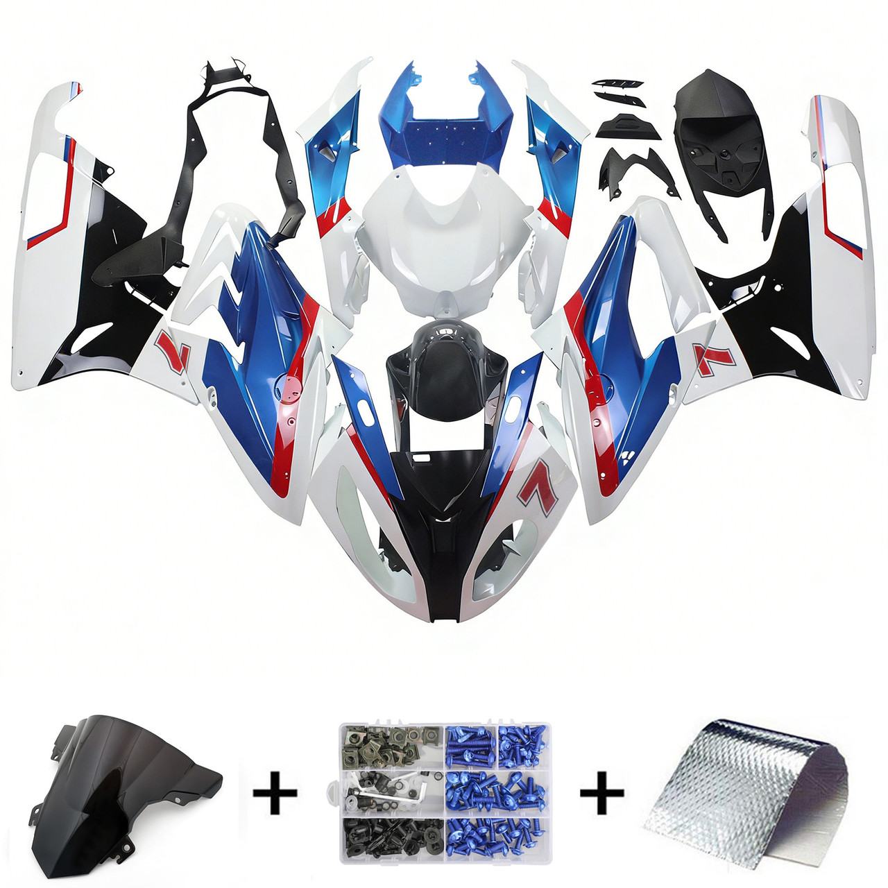 Amotopart Fairing Kit Bodywork for BMW S1000RR 2015-2016